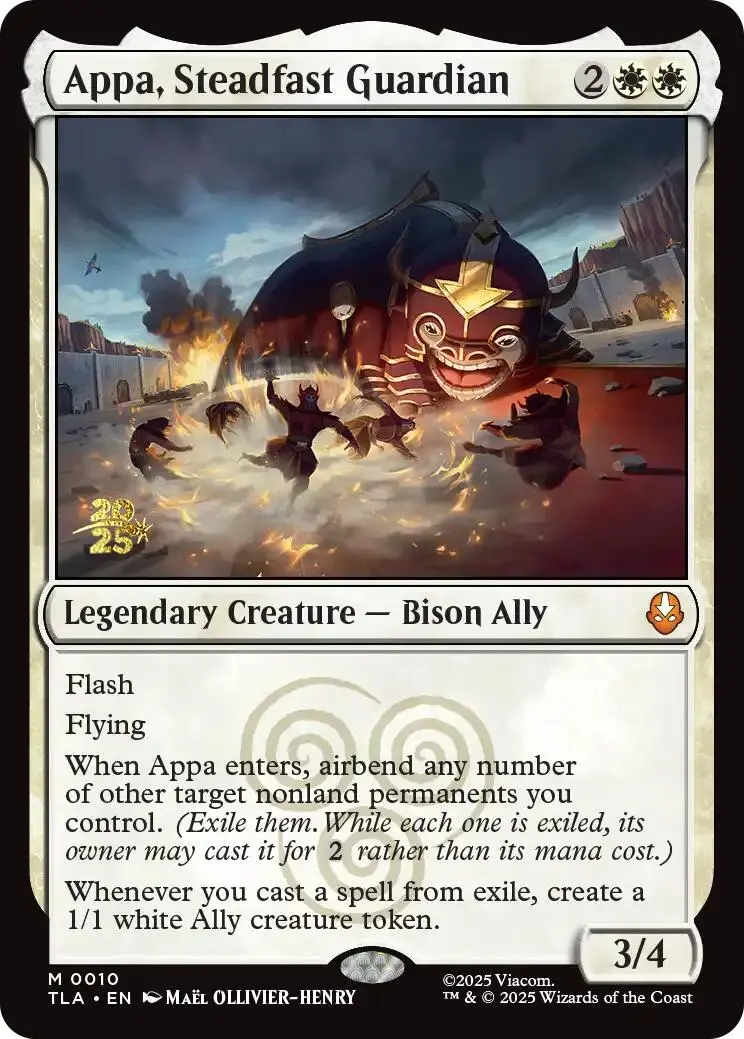 Appa, Steadfast Guardian [Avatar: The Last Airbender Prerelease Cards] 1