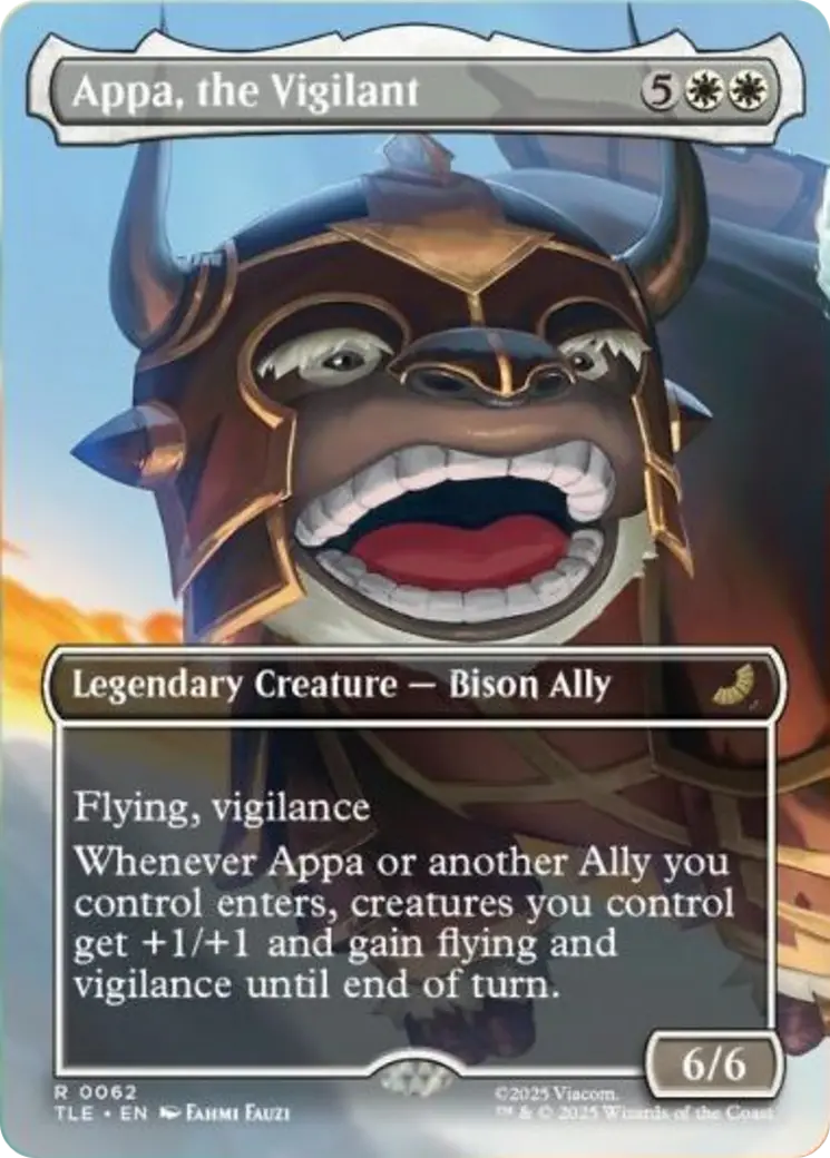 Appa, The Vigilant (Borderless) [Avatar: The Last Airbender: Eternal-Legal] 1