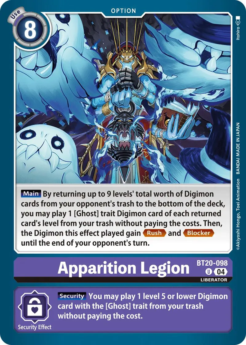 Apparition Legion [Bt20-098] [Release Special Booster Ver.2.5] 1