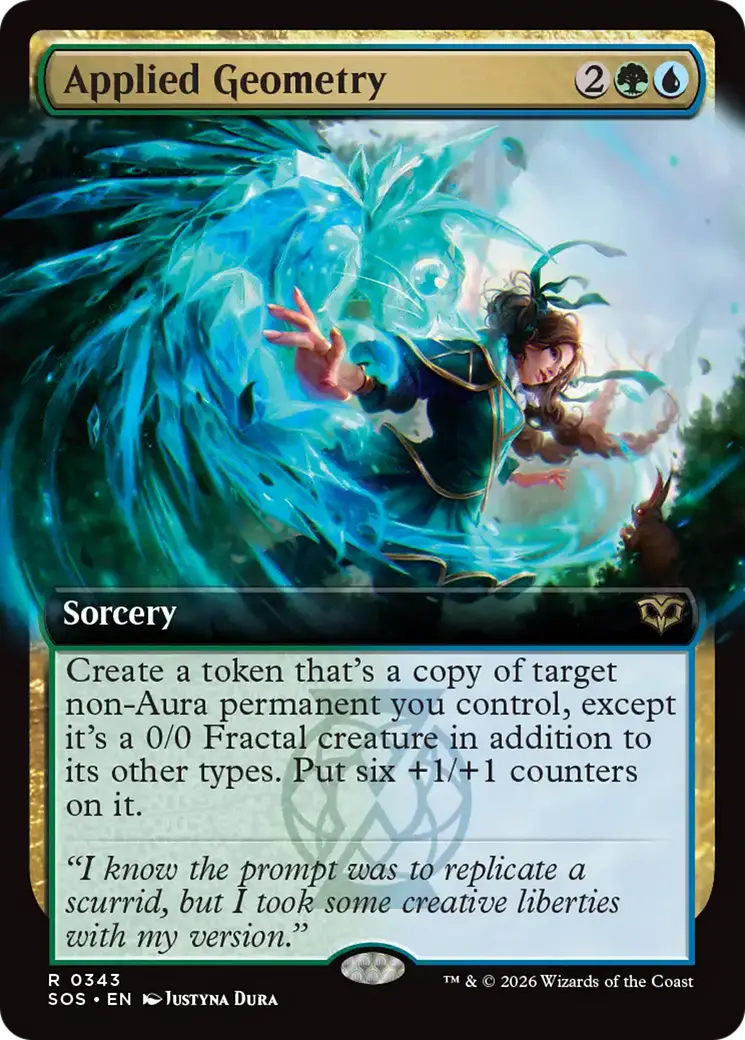 Applied Geometry (Extended Art) [Secrets Of Strixhaven] 1
