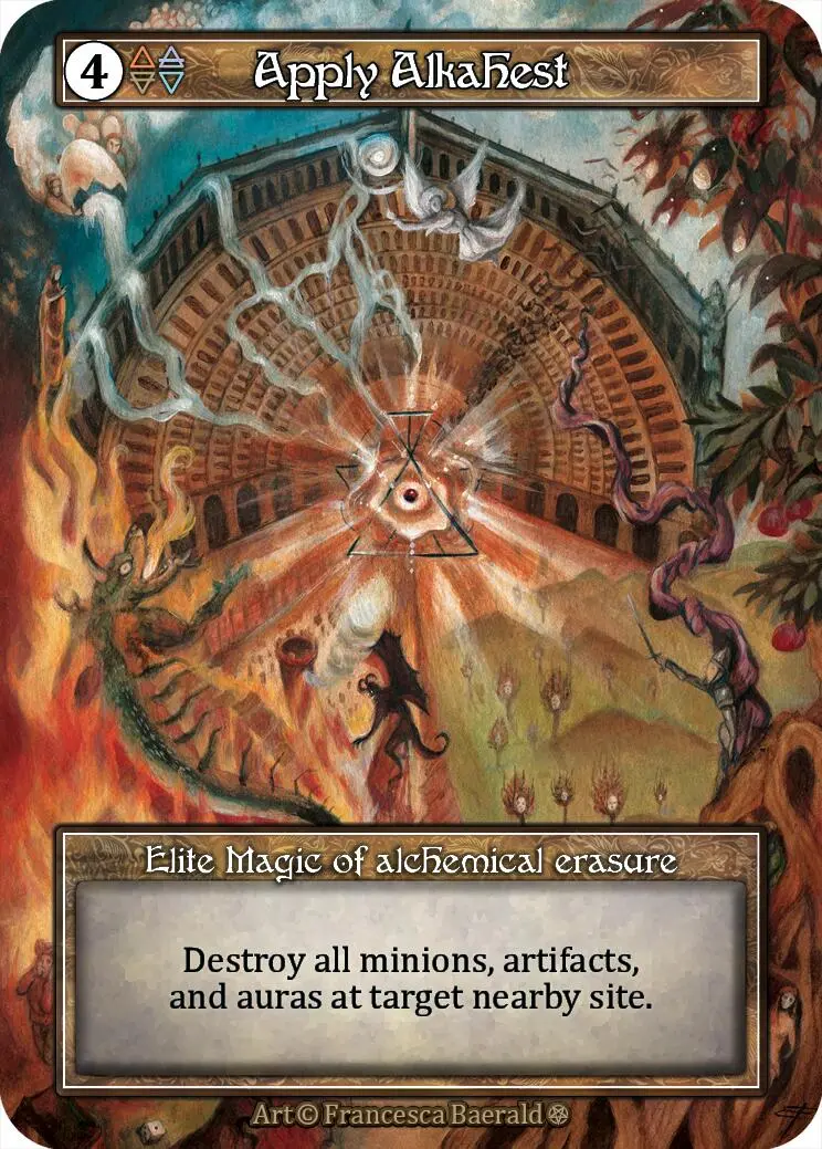 Apply Alkahest (Foil) [Gothic] 1