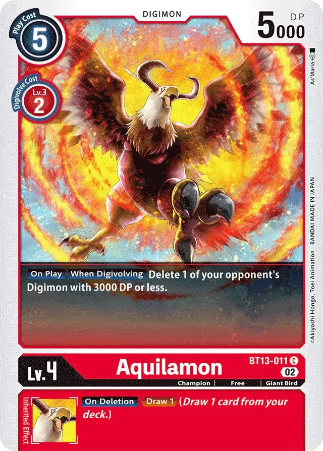 Aquilamon [Bt13-011] [Versus Royal Knights Booster] 1