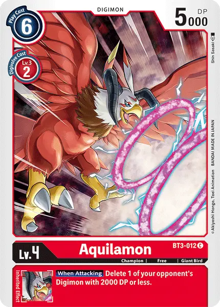 Aquilamon [Bt3-012] [Release Special Booster Ver.1.5] 1