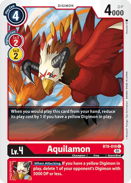 Aquilamon [Bt8-010] [New Awakening] 1