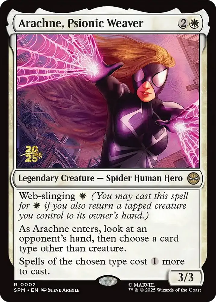 Arachne, Psionic Weaver [Marvel's Spider-Man Prerelease Promos] 1