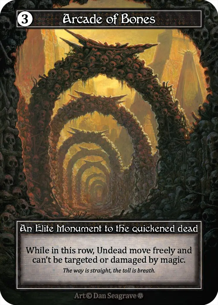 Arcade Of Bones (Foil) [Gothic] 1