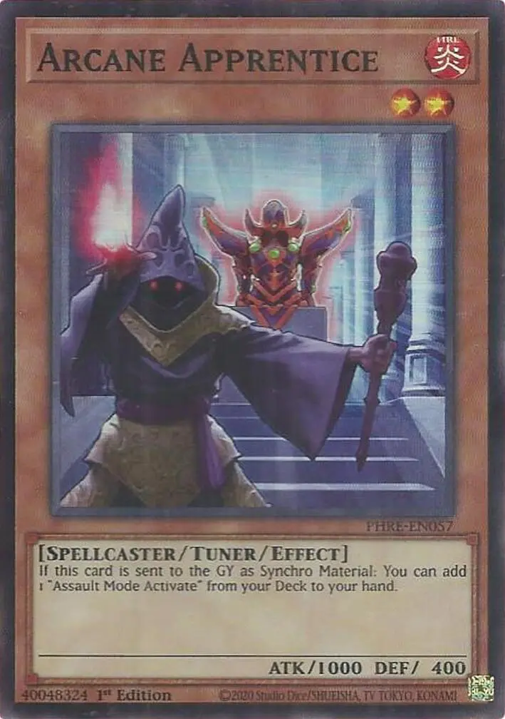 Arcane Apprentice (Super Rare) [Phre-En057] Super Rare 1
