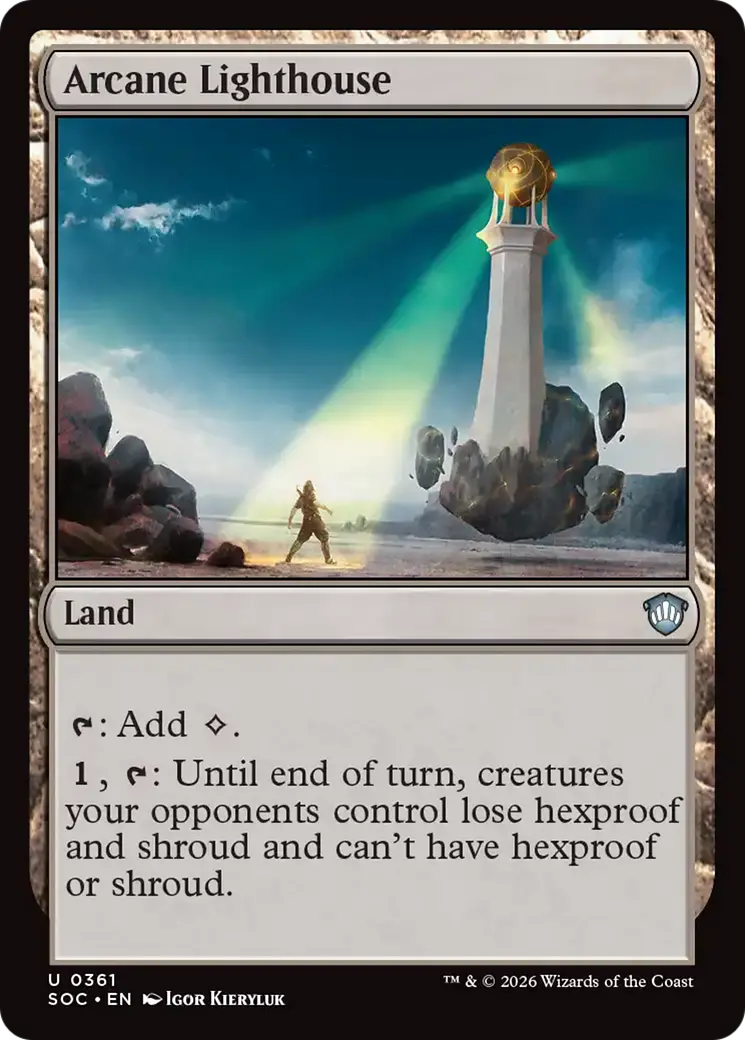 Arcane Lighthouse [Secrets Of Strixhaven Commander] 1