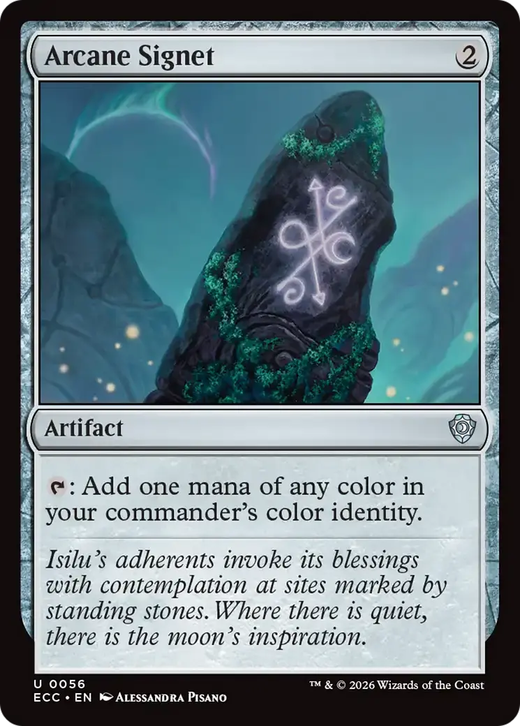 Arcane Signet (0056) [Lorwyn Eclipsed Commander] 1