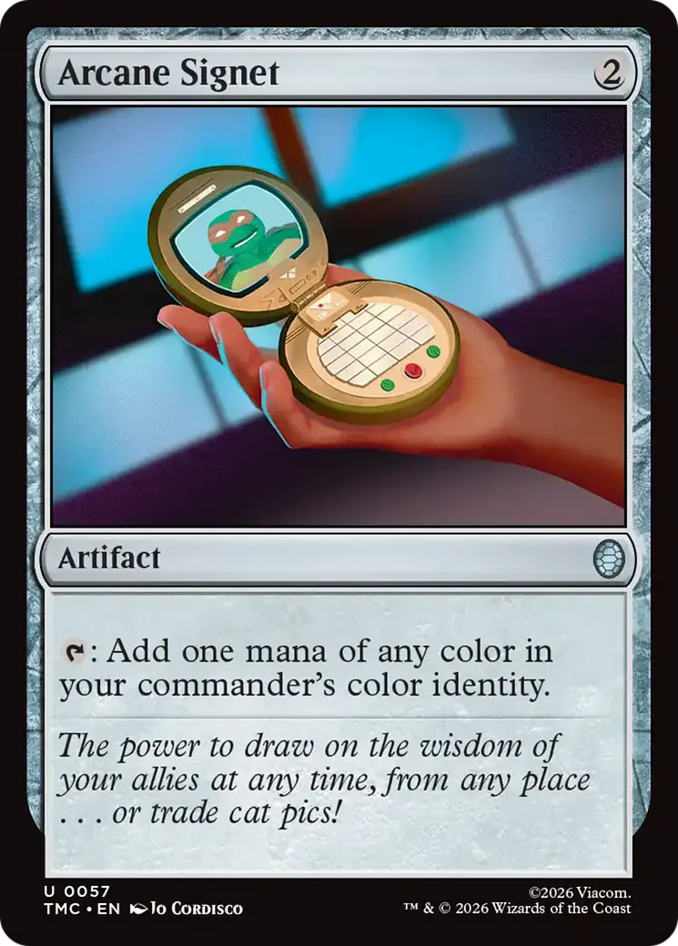Arcane Signet [Teenage Mutant Ninja Turtles Commander] 1