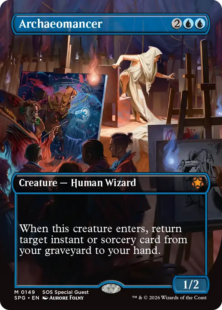 Archaeomancer (Borderless) [Secrets Of Strixhaven Special Guests] 1