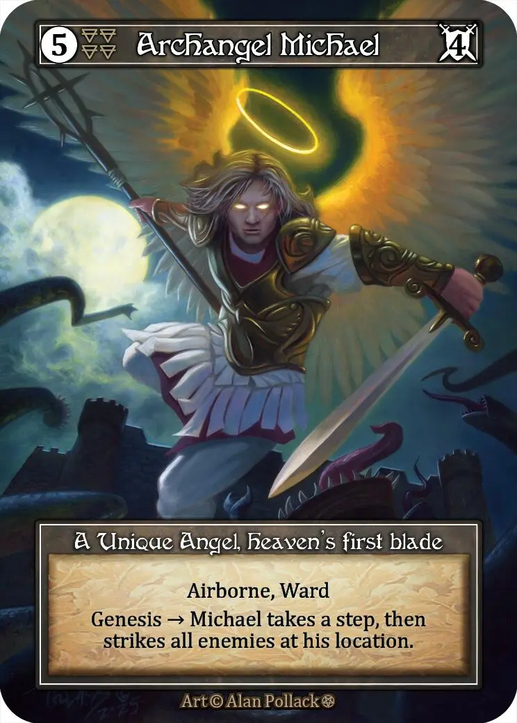 Archangel Michael (Foil) [Gothic] 1