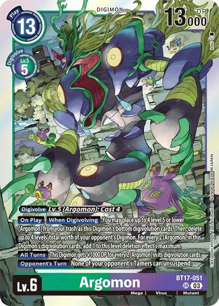 Argomon [Bt17-051] - Bt17-051 [Secret Crisis] 1