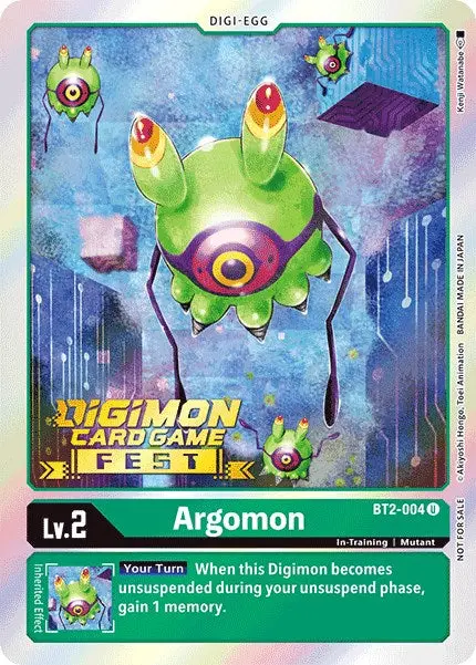 Argomon [Bt2-004] (Digimon Card Game Fest 2022) [Release Special Booster Promos] 1