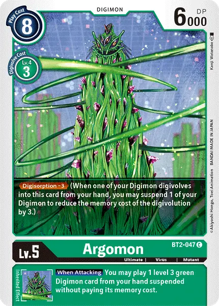 Argomon [Bt2-047] [Release Special Booster Ver.1.5] 1
