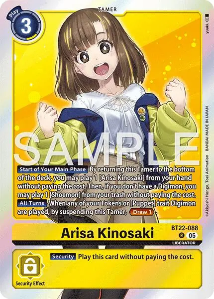 Arisa Kinosaki [Bt22-088] [Cyber Eden] 1