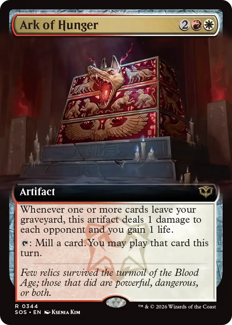 Ark Of Hunger (Extended Art) [Secrets Of Strixhaven] 1