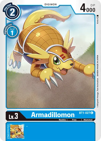 Armadillomon [Bt1-027] [Release Special Booster Ver.1.0] 1