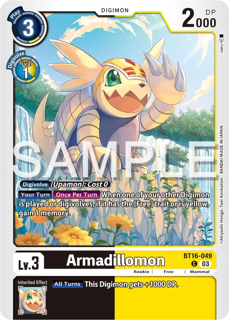 Armadillomon [Bt16-049] [Beginning Observer] 1