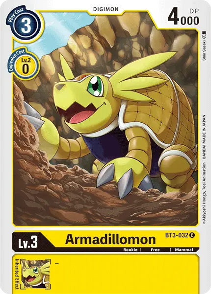 Armadillomon [Bt3-032] [Release Special Booster Ver.1.5] 1