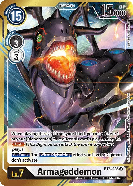 Armageddemon [Bt5-085] (Alternate Art) [Battle Of Omni] 1