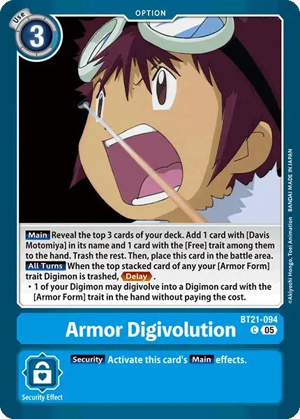 Armor Digivolution [Bt21-094] [World Convergence] 1