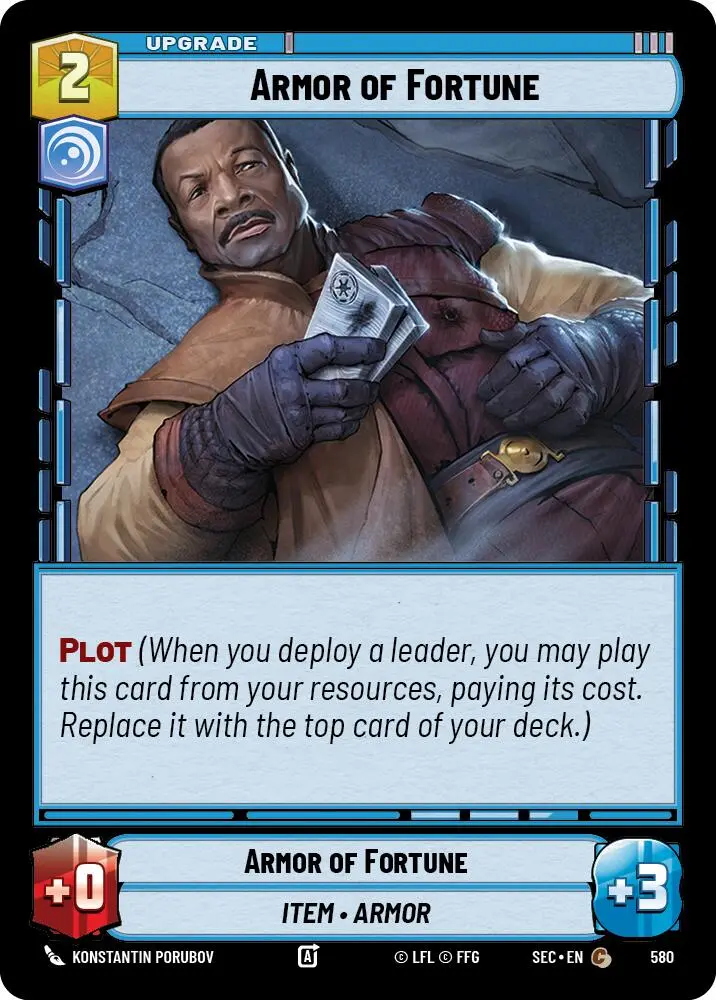 Armor Of Fortune (580) (Foil) (580) [Secrets Of Power] 1