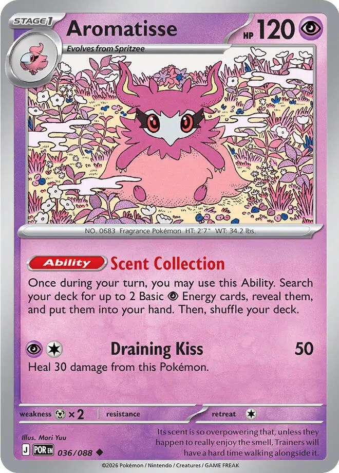 Aromatisse (036/088) [Mega Evolution: Perfect Order] 1