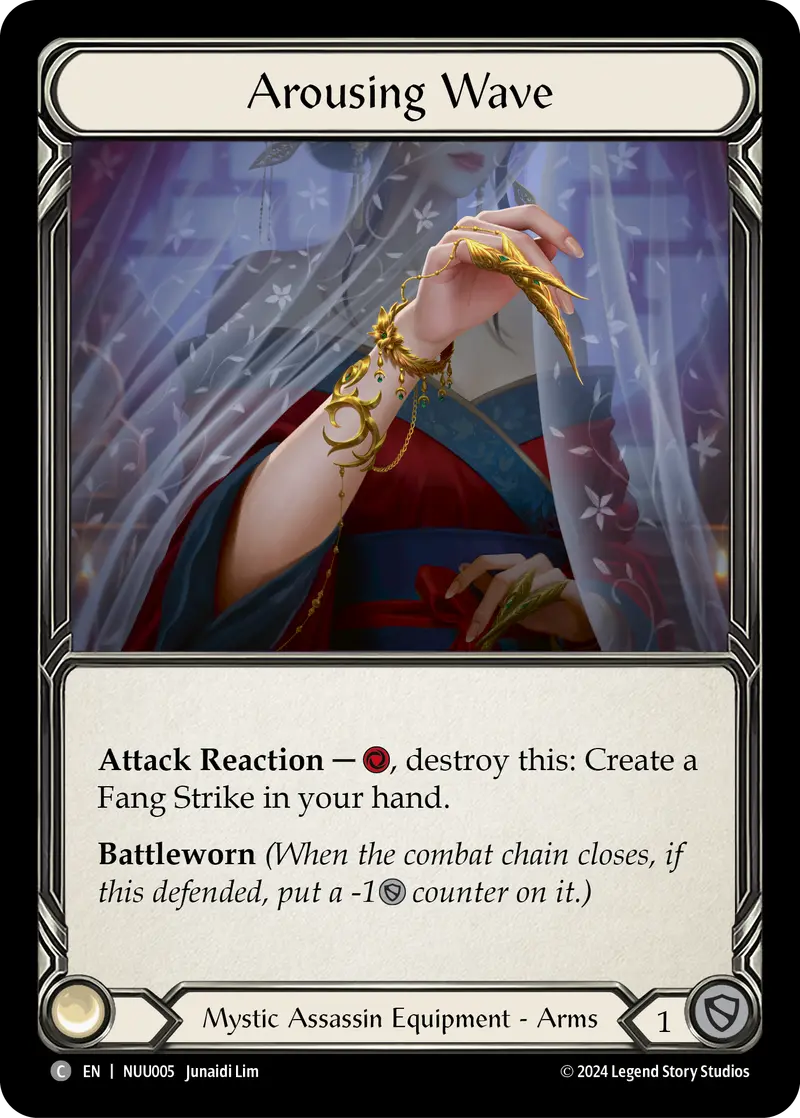 Arousing Wave [Nuu005] (Part The Mistveil Nuu Blitz Deck) 1