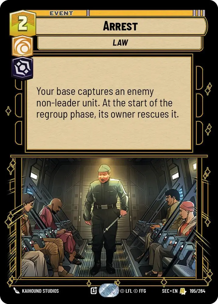 Arrest (195/264) (195/264) [Secrets Of Power] 1