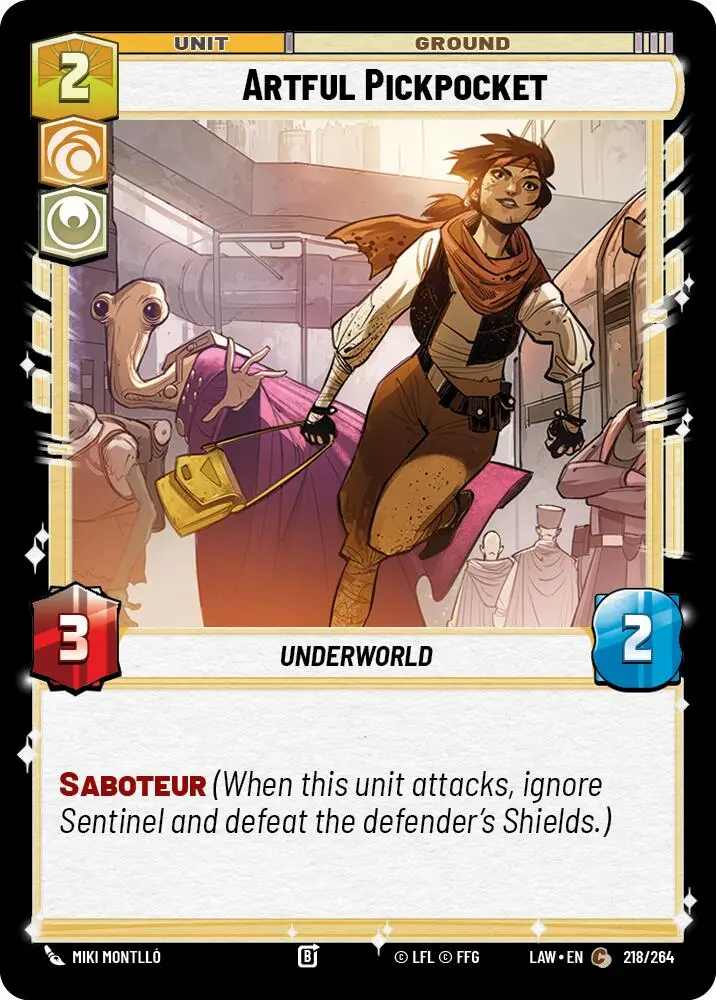 Artful Pickpocket (218/264) (218/264) [A Lawless Time] 1