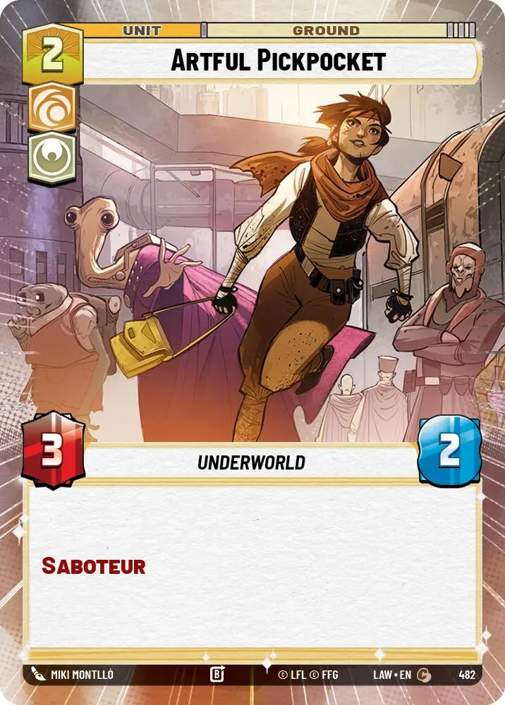 Artful Pickpocket (482) (Hyperspace) (482) [A Lawless Time] 1