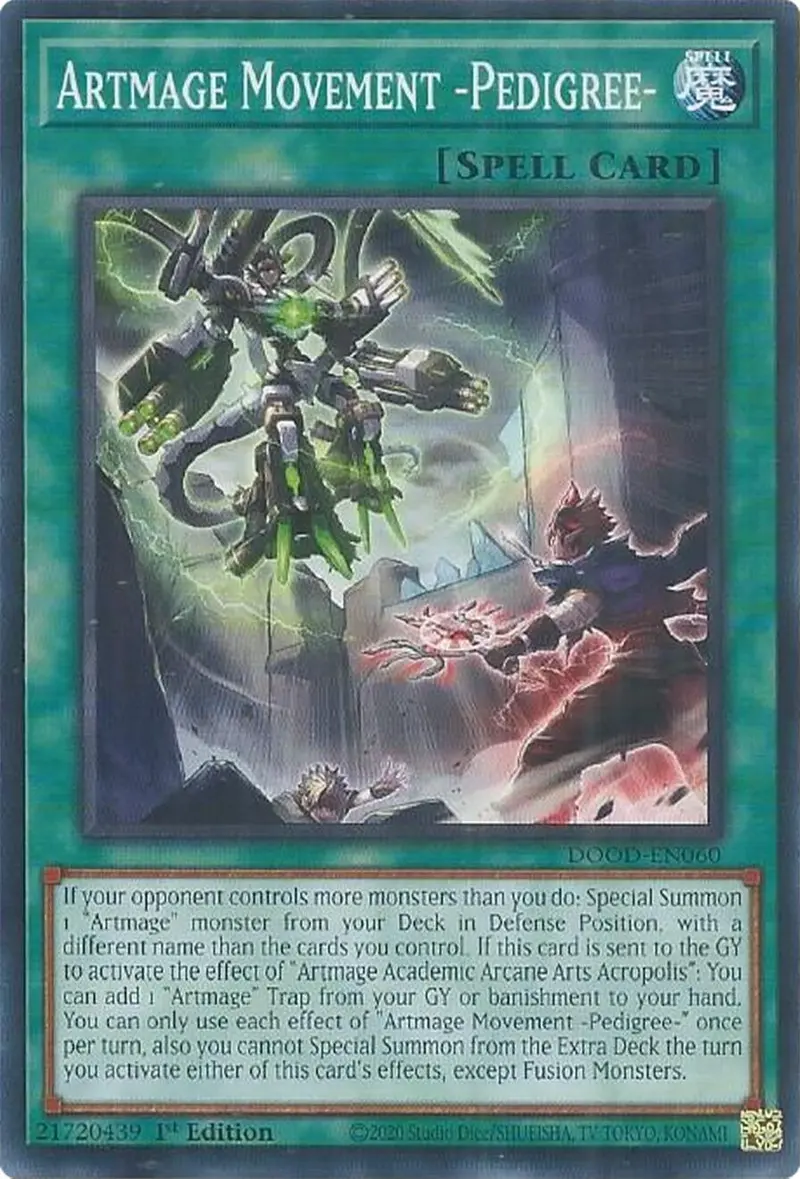 Artmage Movement -Pedigree- [Dood-En060] Common 1