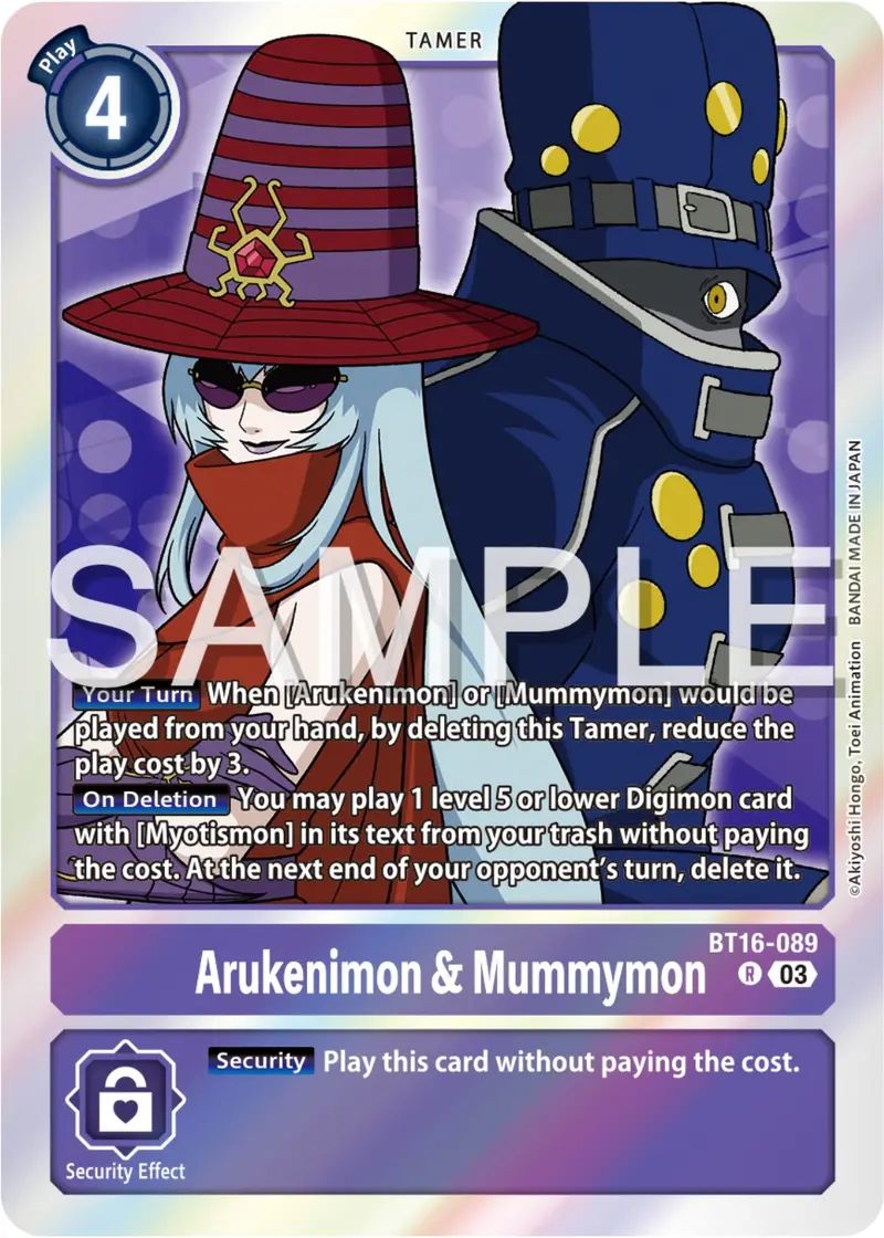 Arukenimon & Mummymon [Bt16-089] [Beginning Observer] 1