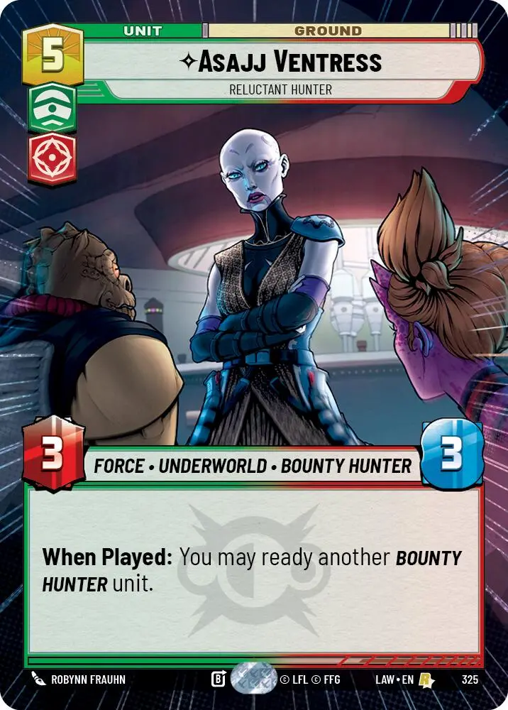 Asajj Ventress - Reluctant Hunter (325) (Hyperspace) (325) [A Lawless Time] 1