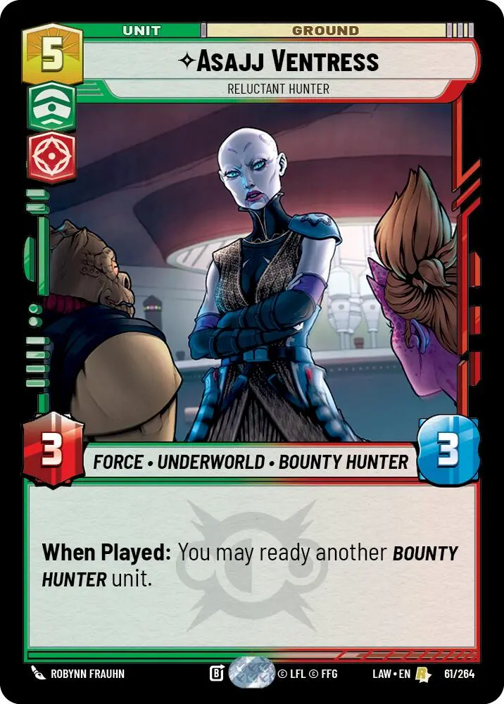 Asajj Ventress - Reluctant Hunter (61/264) (61/264) [A Lawless Time] 1