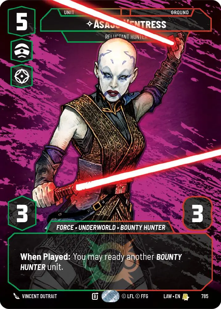 Asajj Ventress - Reluctant Hunter (Prestige) (785) (785) [A Lawless Time] 1