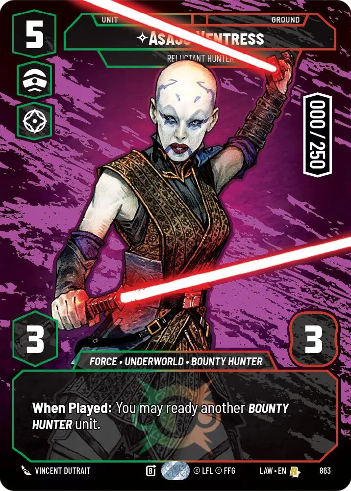Asajj Ventress - Reluctant Hunter (Serialized) (863) (863) [A Lawless Time] 1