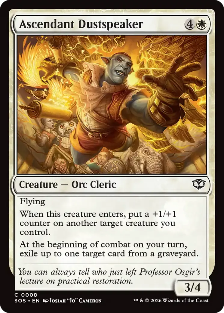 Ascendant Dustspeaker [Secrets Of Strixhaven] 1