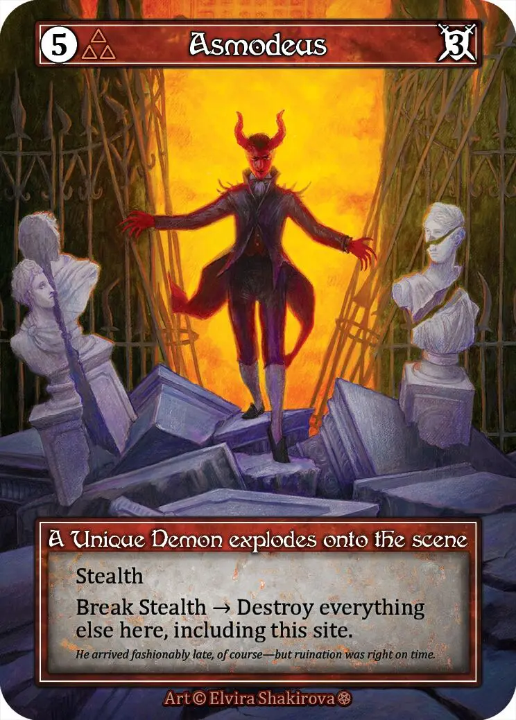 Asmodeus (Foil) [Gothic] 1