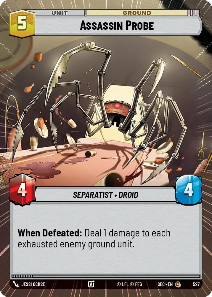 Assassin Probe (527) (Hyperspace) (527) [Secrets Of Power] 1