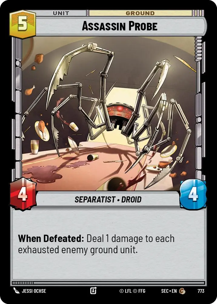Assassin Probe (773) (Foil) (773) [Secrets Of Power] 1