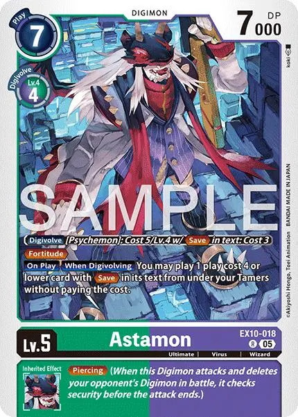 Astamon [Ex10-018] [Sinister Order] 1