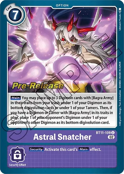Astral Snatcher [Bt11-109] [Dimensional Phase Pre-Release Promos] 1