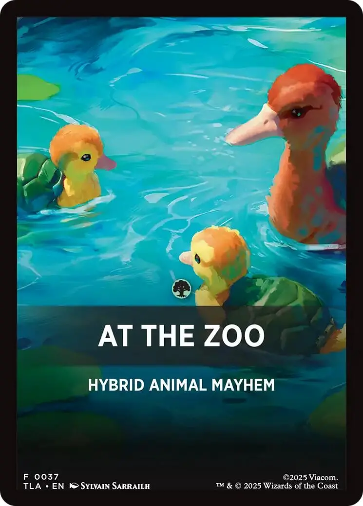 At The Zoo Theme Card [Avatar: The Last Airbender Tokens] 1