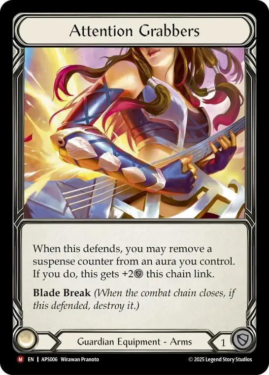 Attention Grabbers [Aps006] (Armory Deck: Pleiades)  Rainbow Foil 1