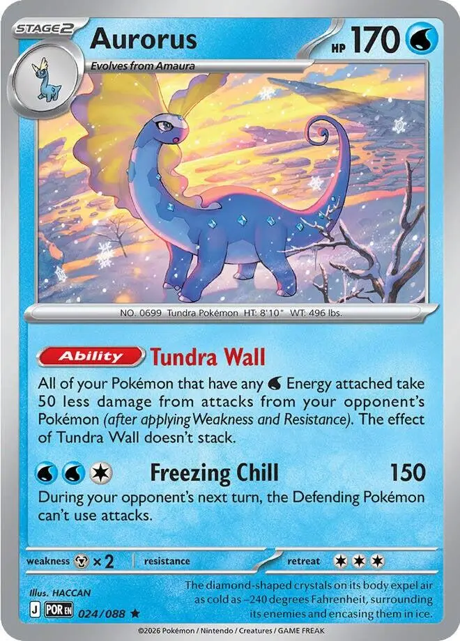 Aurorus (024/088) [Mega Evolution: Perfect Order] 1