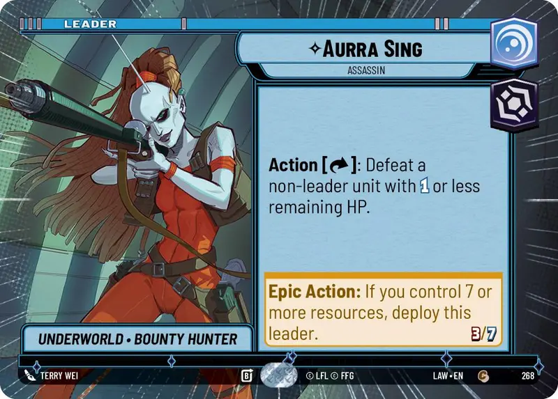 Aurra Sing - Assassin (Hyperspace) (268) (268) [A Lawless Time] 1