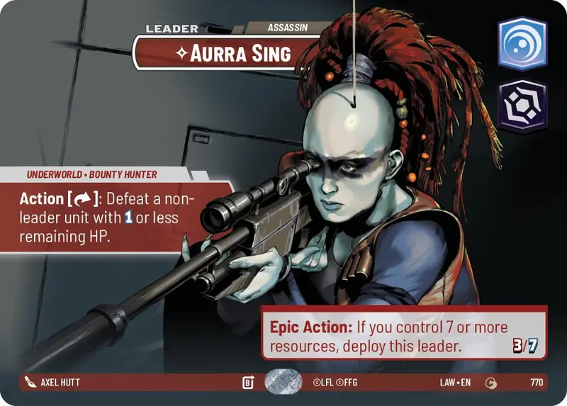 Aurra Sing - Assassin (Showcase) (770) (770) [A Lawless Time] 1