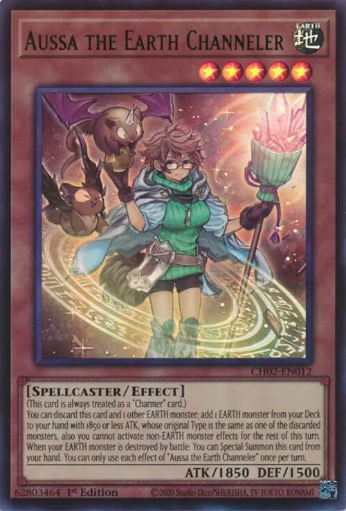 Aussa The Earth Channeler [Ch02-En012] Ultra Rare 1